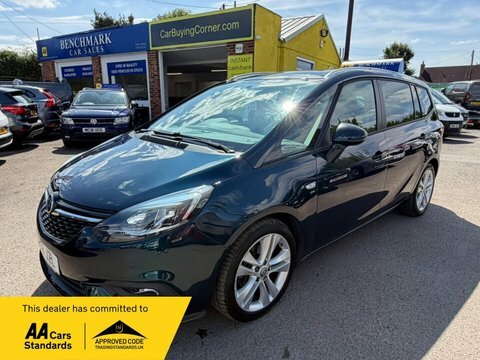 Vauxhall Zafira 1.4I Turbo Sri Green
