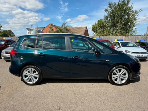 Vauxhall Zafira 1.4I Turbo Sri DU18JZL Green #4