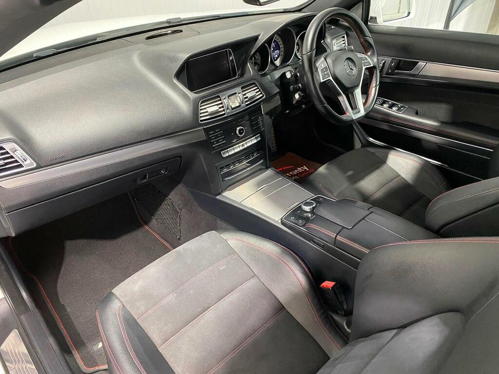 Mercedes-Benz E Class Convertible 3.0 E350d V6 Bluetec Amg Line Premium White #3