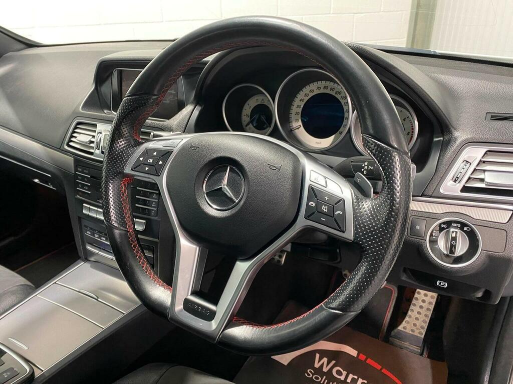 Mercedes-Benz E Class Convertible 3.0 E350d V6 Bluetec Amg Line Premium White #6