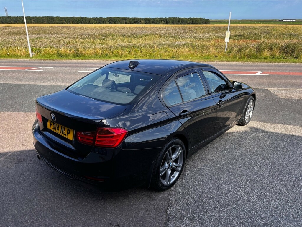 BMW 3 Series Saloon 2.0 318D Sport Saloon 2014 FD14NLP Black #3