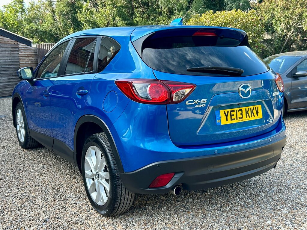 Mazda CX-5 2.2 Skyactiv-d Sport Nav Suv 4Wd E YE13KKV Blue #3
