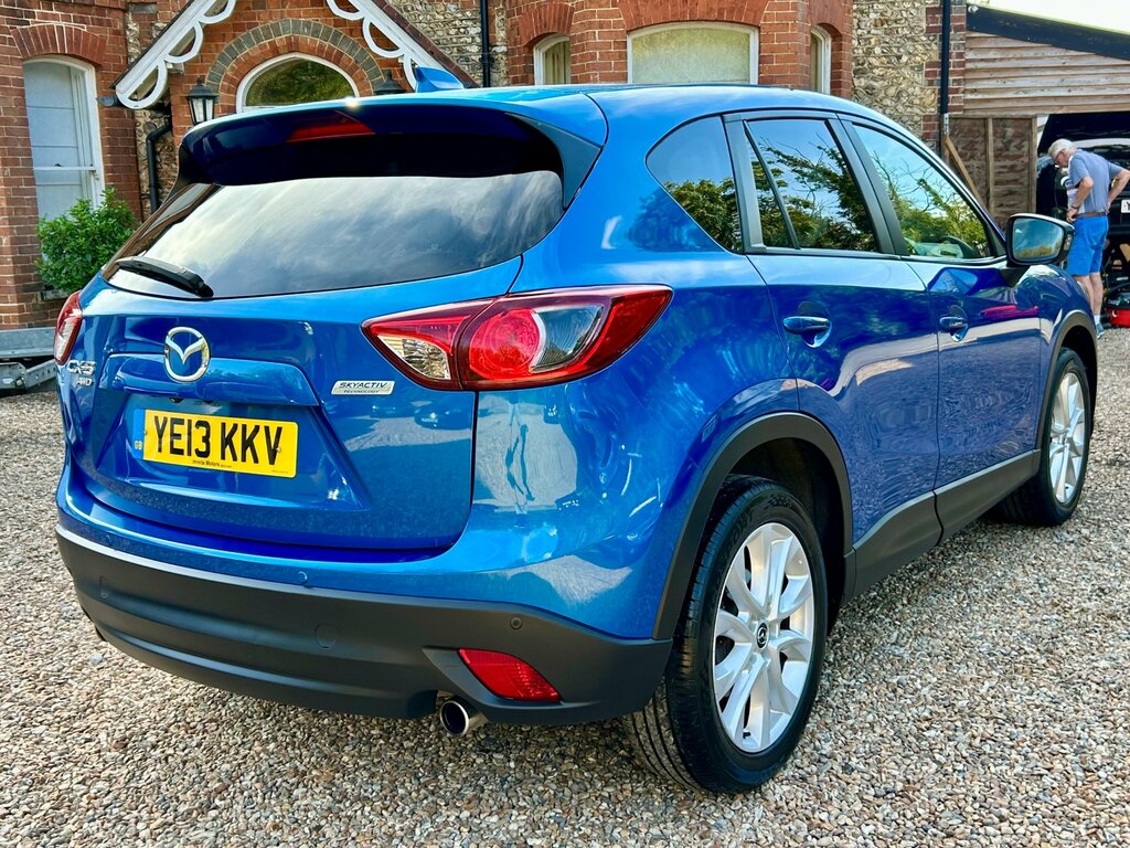 Mazda CX-5 2.2 Skyactiv-d Sport Nav Suv 4Wd E YE13KKV Blue #6