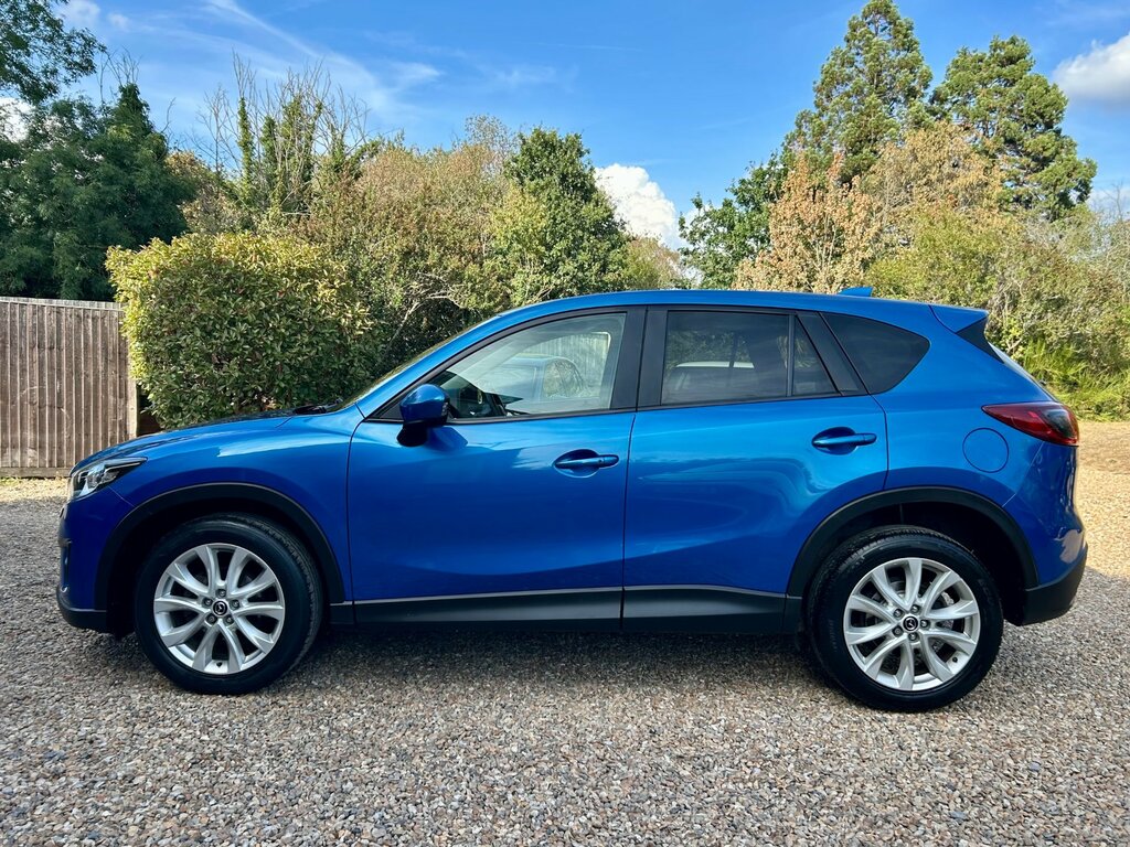 Mazda CX-5 2.2 Skyactiv-d Sport Nav Suv 4Wd E YE13KKV Blue #2