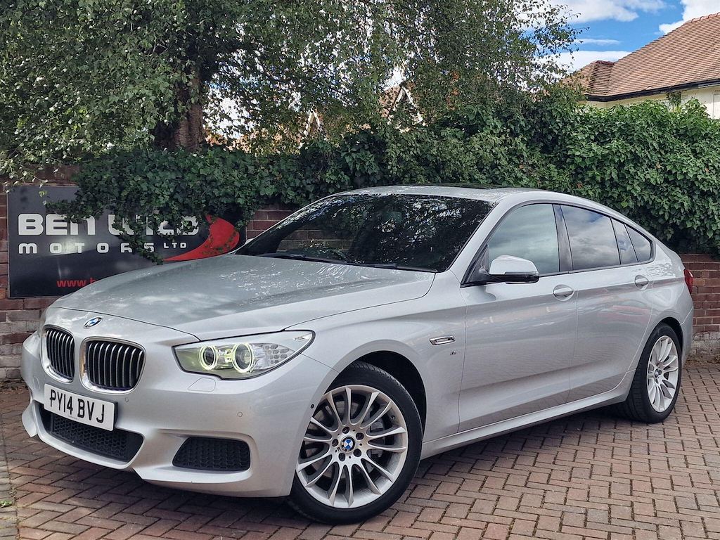 BMW 5 Series 2.0 M Sport Gt Euro 6 Ss Silver
