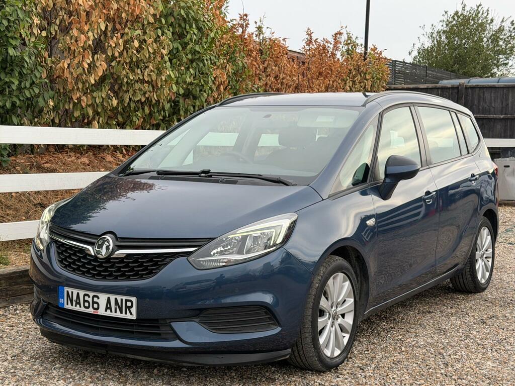 Vauxhall Zafira Tourer 1.4I Turbo Design Euro 6 Blue #6