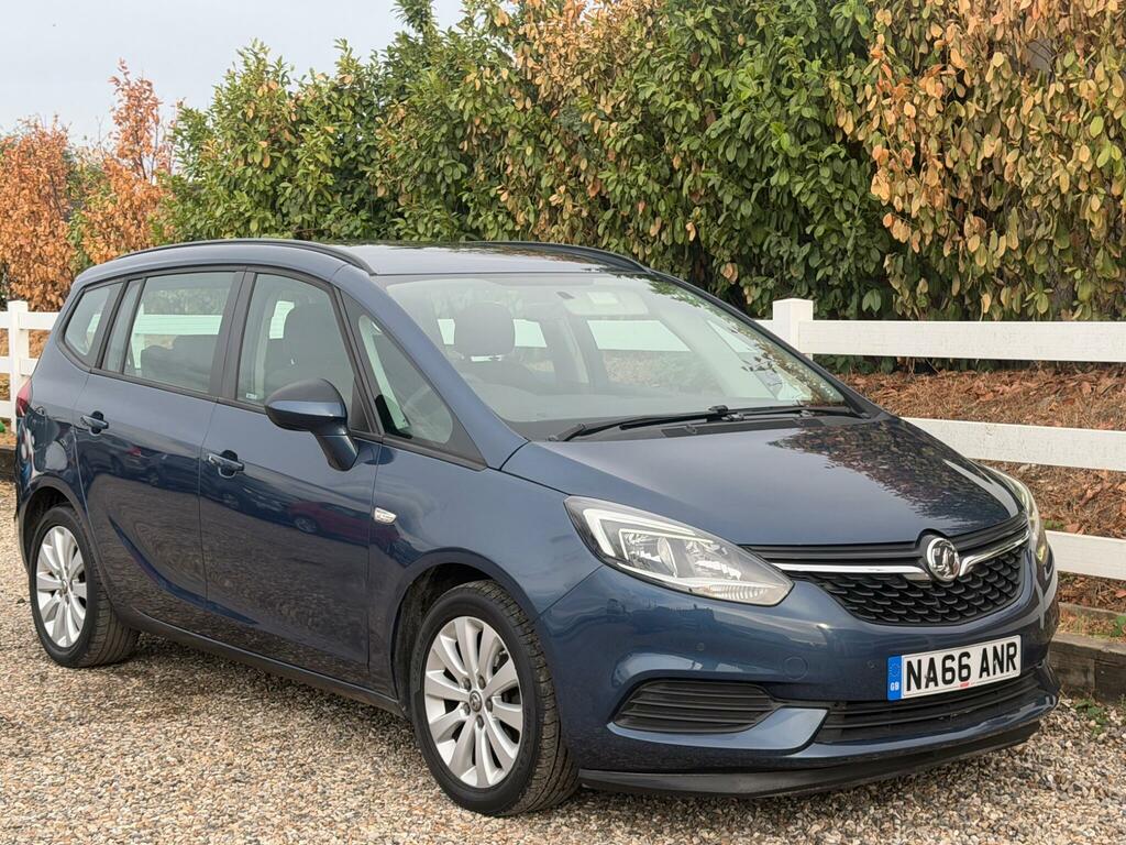 Vauxhall Zafira Tourer 1.4I Turbo Design Euro 6 Blue #4