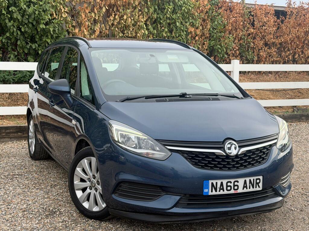 Vauxhall Zafira Tourer 1.4I Turbo Design Euro 6 Blue