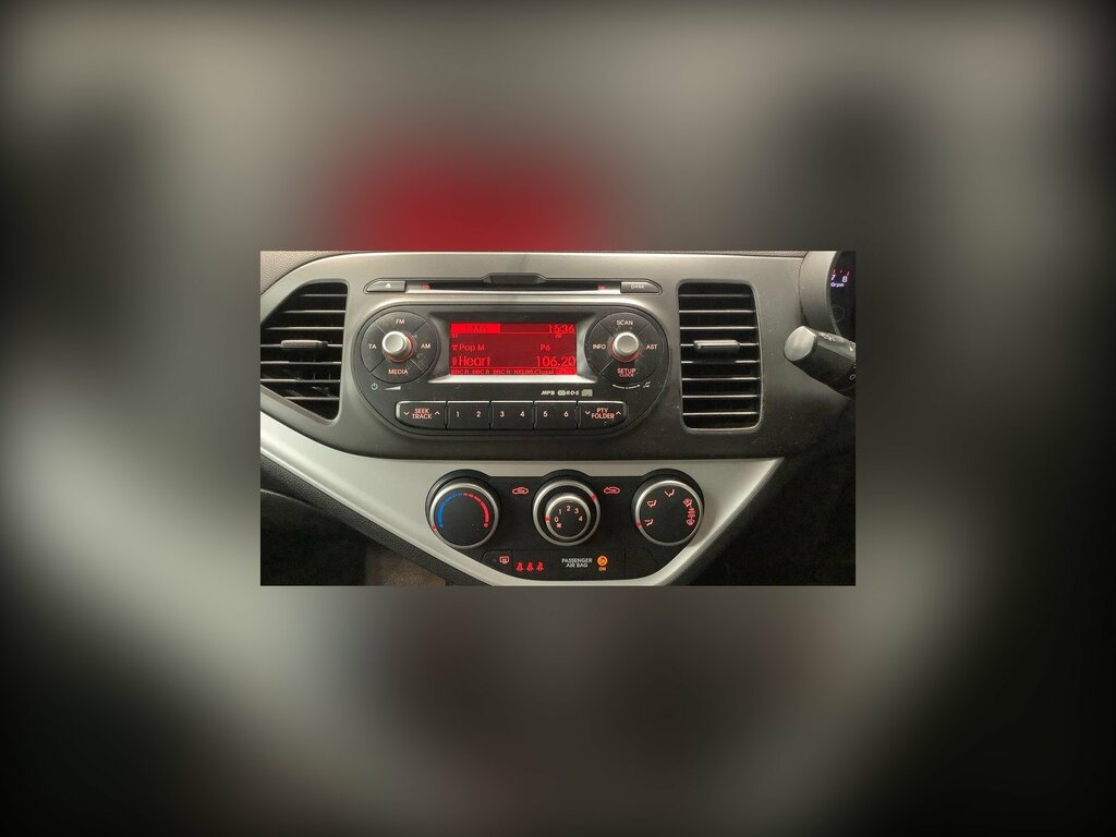 Kia Picanto 1.0 1 Hatchback Euro 5 68 Bhp Black #5