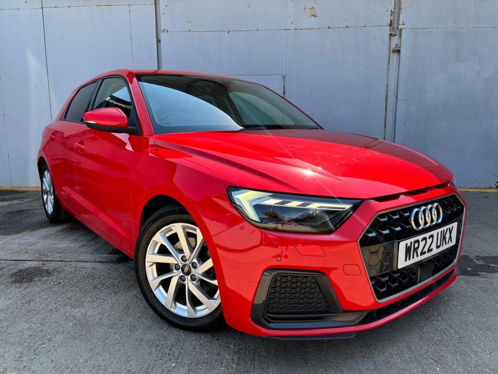 Audi A1 Hatchback 1.0 Tfsi 30 Sport Sportback S Tronic Eur Red