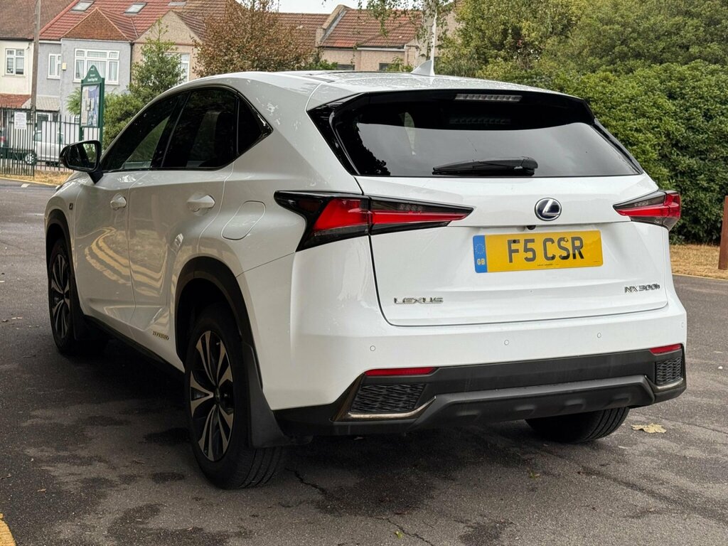 Lexus NX 2.5 300H F Sport E-cvt 4Wd Euro 6 Ss White #5