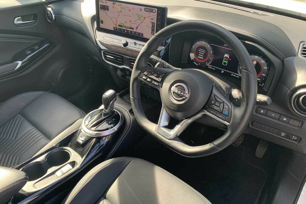 Nissan Juke 1.0 Dig-t Tekna Dct MC74HNM White #6