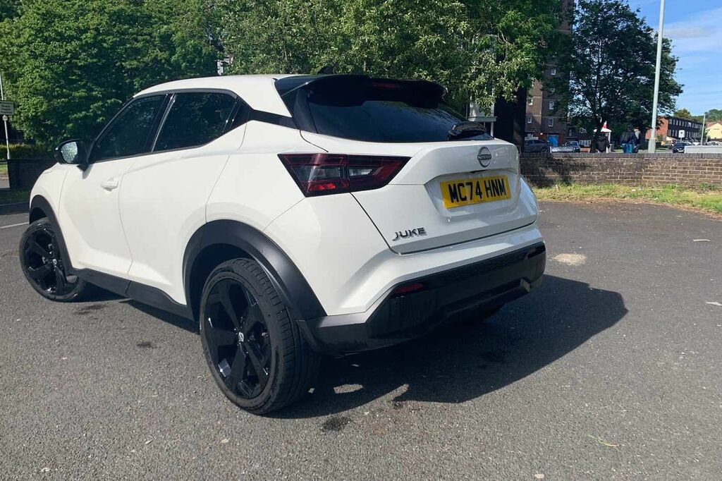 Nissan Juke 1.0 Dig-t Tekna Dct MC74HNM White #3