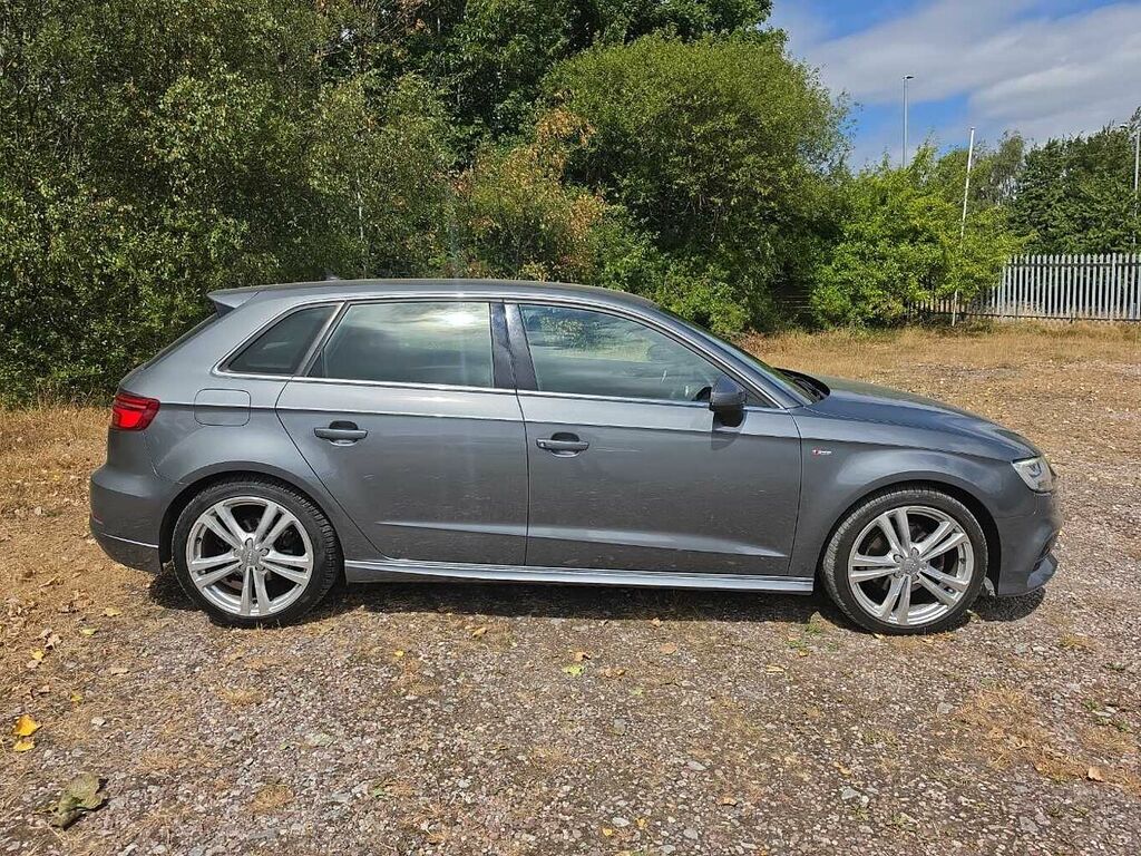 Audi A3 30 Tdi 116 S Line S Tronic DX19GVZ Grey #4