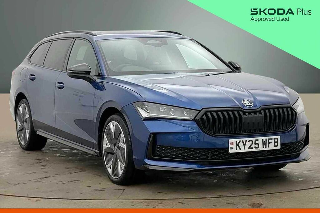 Skoda Superb 1.5 Tsi Iv Sportline Dsg Blue