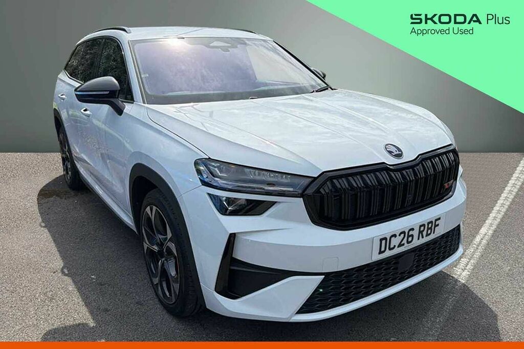 Skoda Kodiaq 2.0 Tsi Vrs 4X4 Dsg 7 Seat White