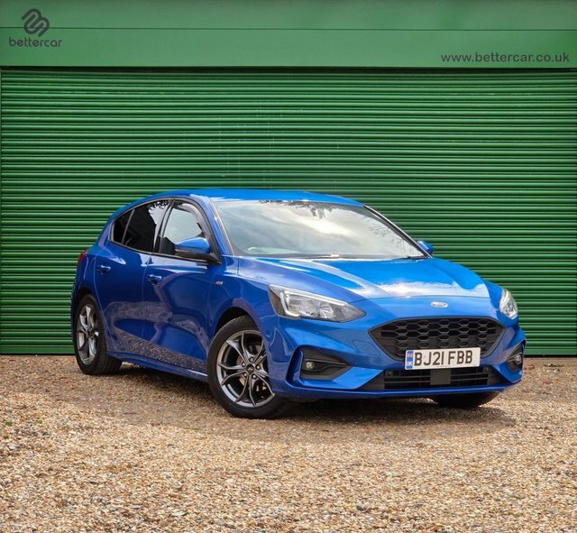 Ford Focus Ecoboost Mhev St-line Edition BJ21FBB Blue #3