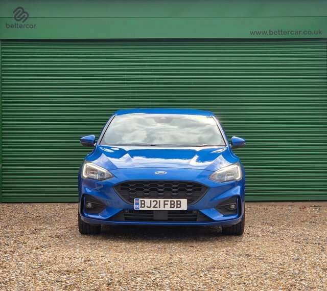 Ford Focus Ecoboost Mhev St-line Edition BJ21FBB Blue #2