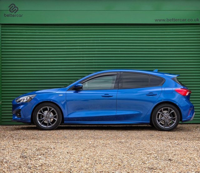 Ford Focus Ecoboost Mhev St-line Edition BJ21FBB Blue #5