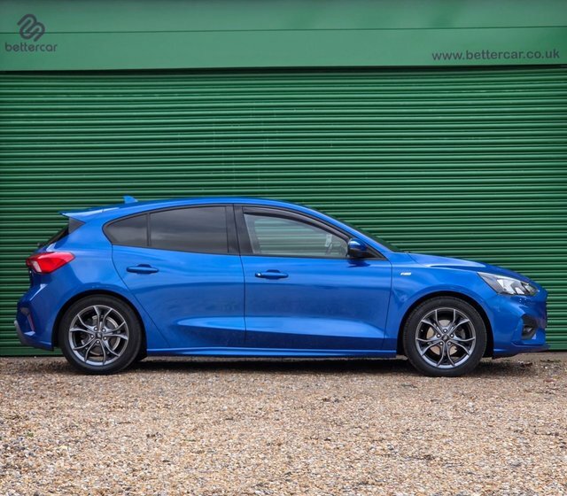 Ford Focus Ecoboost Mhev St-line Edition BJ21FBB Blue #6