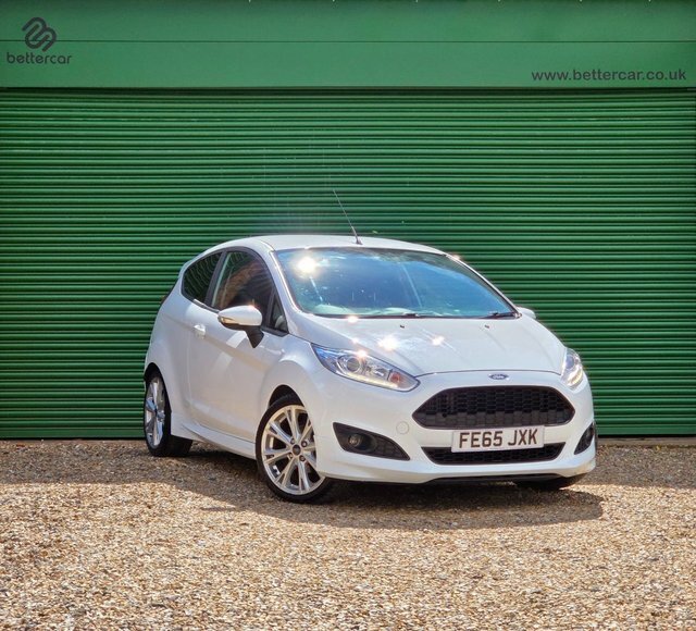 Ford Fiesta Ecoboost Zetec S Hatchback White #3