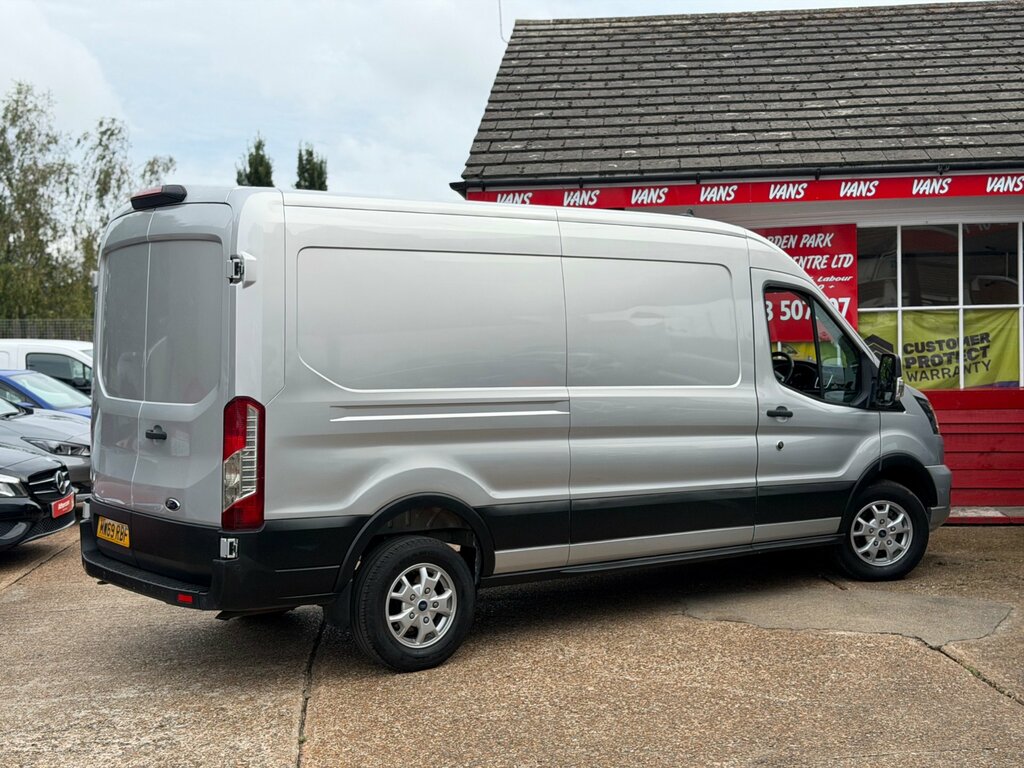 Ford Transit Custom 2.0 350 Ecoblue Limited Panel Van Manua MW69RBF Silver #3