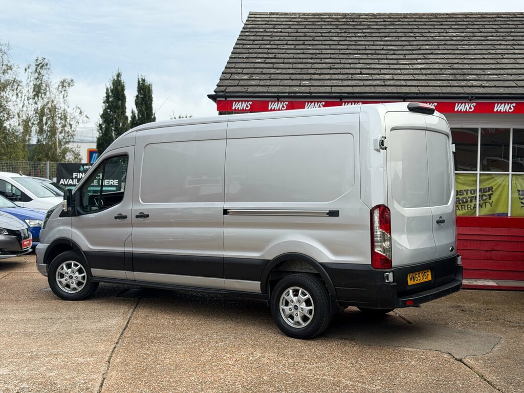 Ford Transit Custom 2.0 350 Ecoblue Limited Panel Van Manua MW69RBF Silver #5