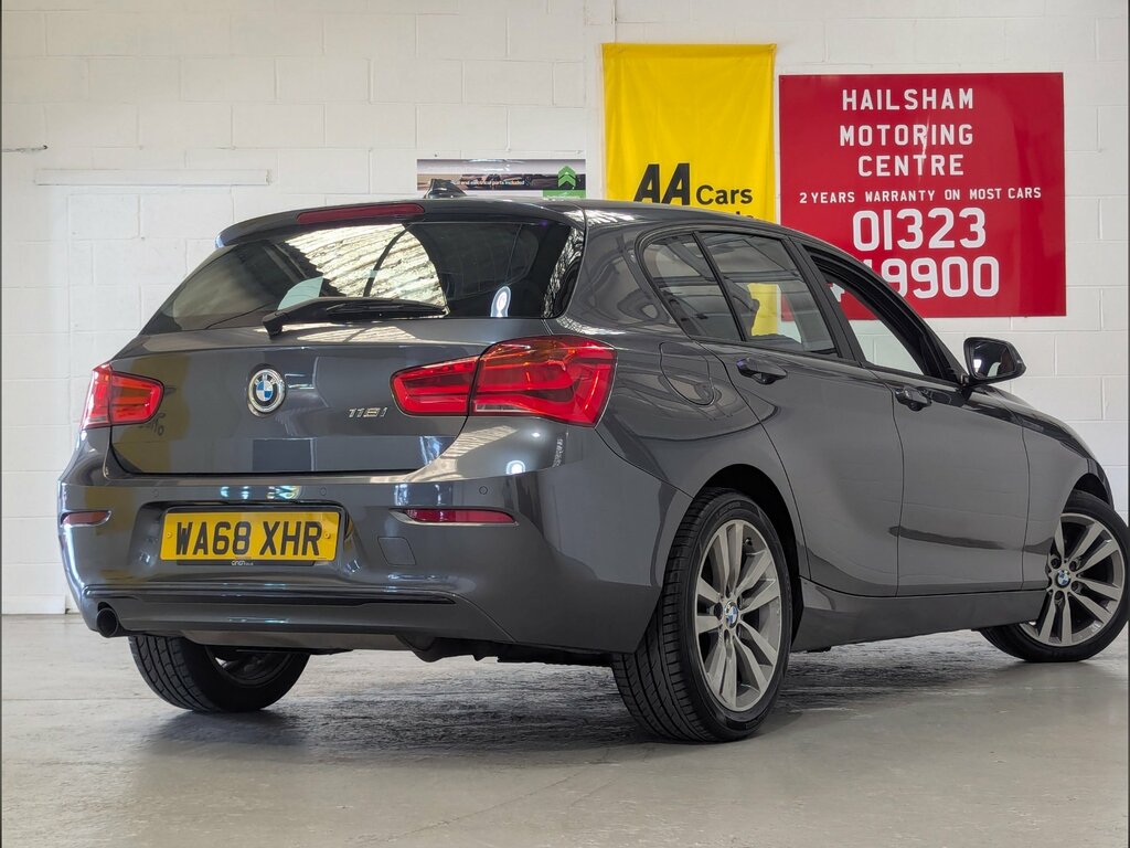 BMW 1 Series 1.5 118I Sport Hatchback Euro 6 Grey #5