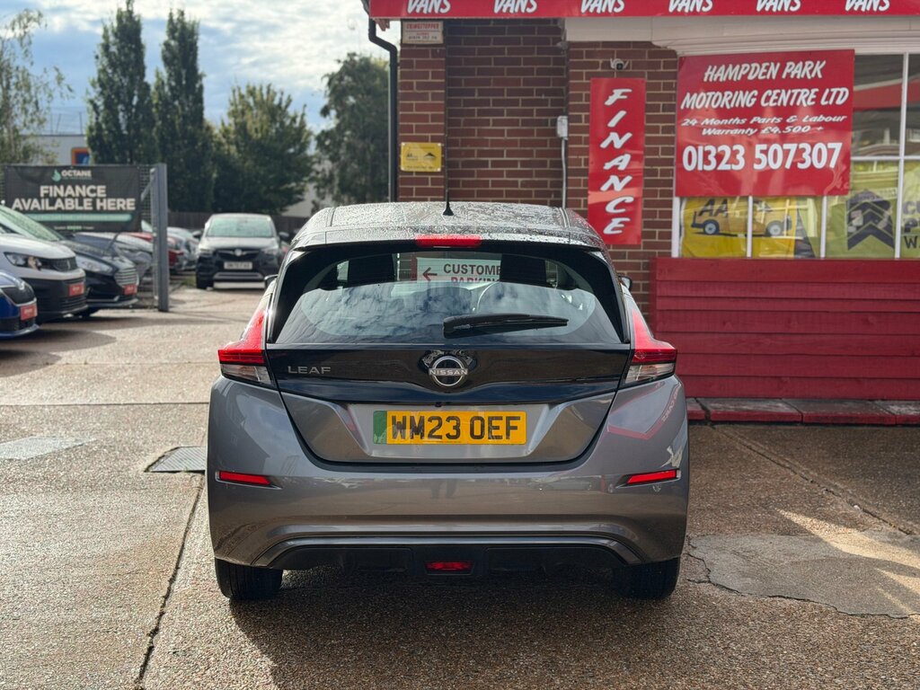 Nissan Leaf 39Kwh Acenta Hatchback 150 Ps WM23OEF Grey #4