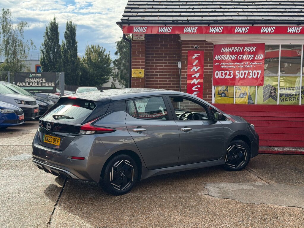 Nissan Leaf 39Kwh Acenta Hatchback 150 Ps WM23OEF Grey #3