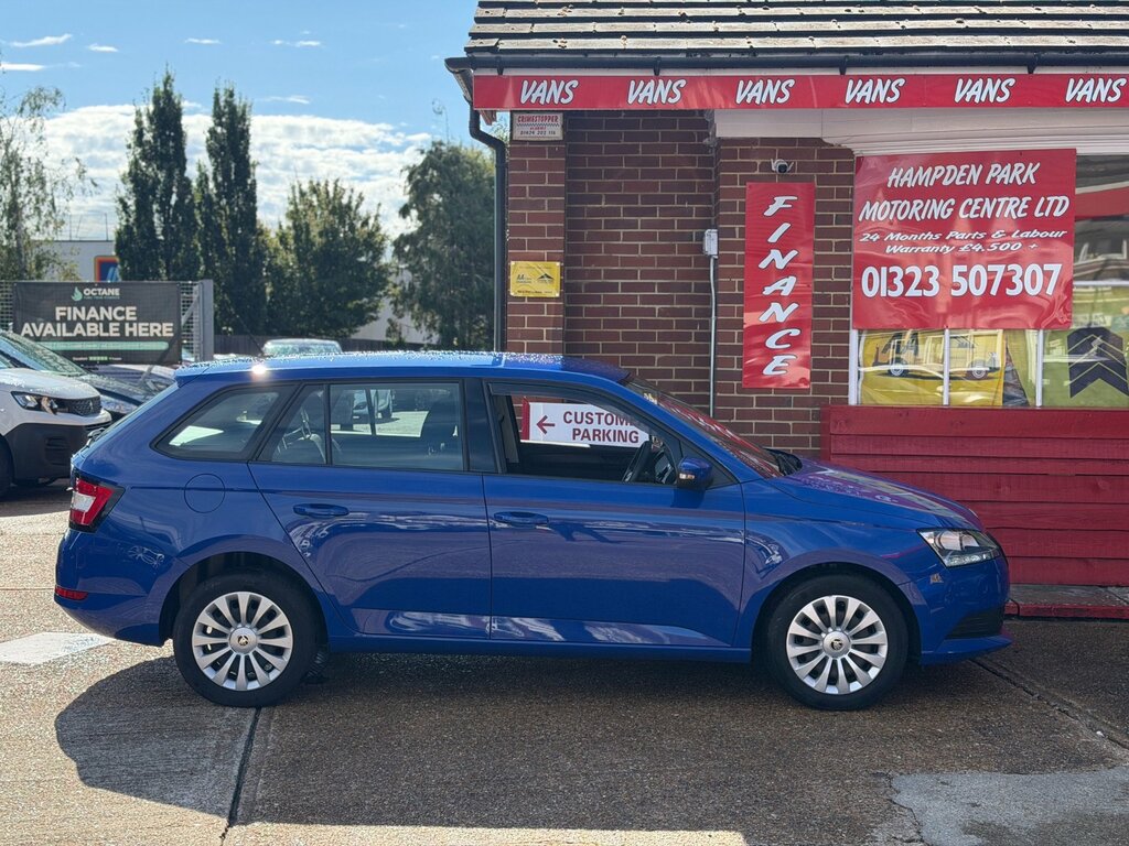 Skoda Fabia 1.0 Tsi S Estate Euro 6 Ss 9 KY21XND Blue #2