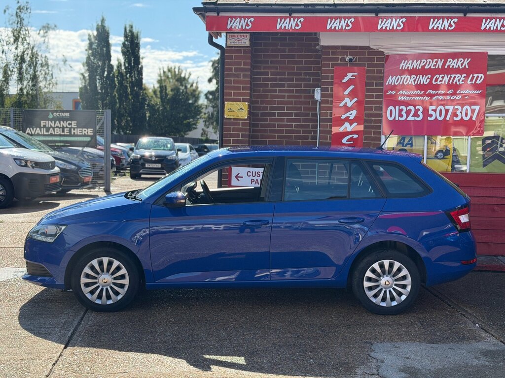 Skoda Fabia 1.0 Tsi S Estate Euro 6 Ss 9 KY21XND Blue #6