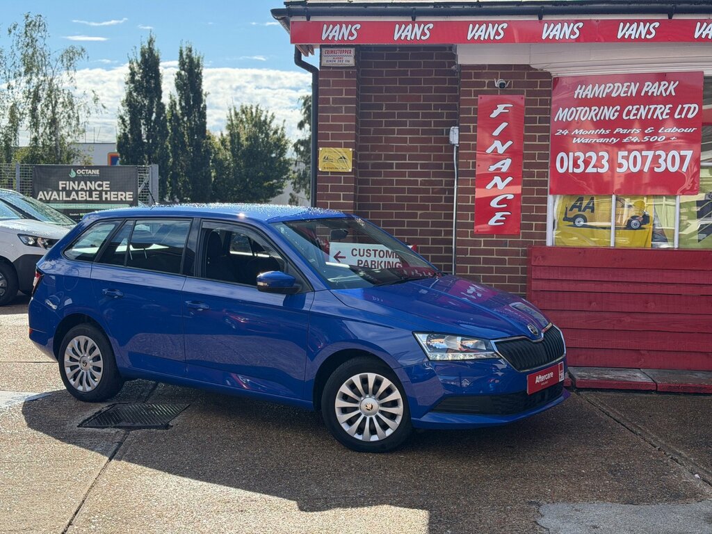 Skoda Fabia 1.0 Tsi S Estate Euro 6 Ss 9 Blue