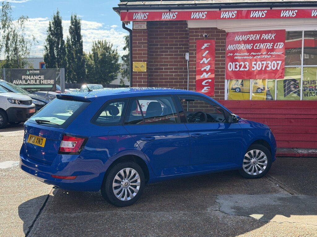 Skoda Fabia 1.0 Tsi S Estate Euro 6 Ss 9 KY21XND Blue #3