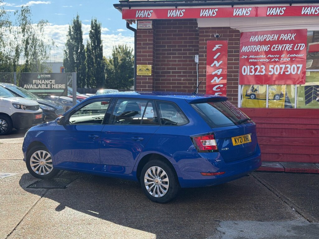Skoda Fabia 1.0 Tsi S Estate Euro 6 Ss 9 KY21XND Blue #5