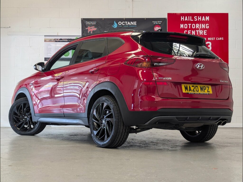 Hyundai Tucson 1.6 Crdi Mhev N Line Suv Hybrid Dct Eur Red #4