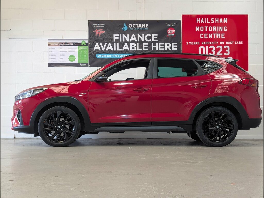 Hyundai Tucson 1.6 Crdi Mhev N Line Suv Hybrid Dct Eur Red #3