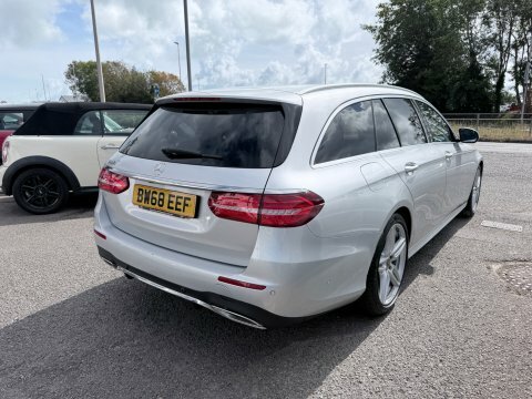 Mercedes-Benz E Class E 200 Amg Silver #5
