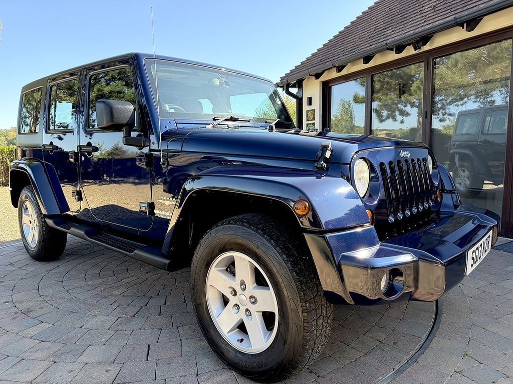 Jeep Wrangler Crd Sahara Blue