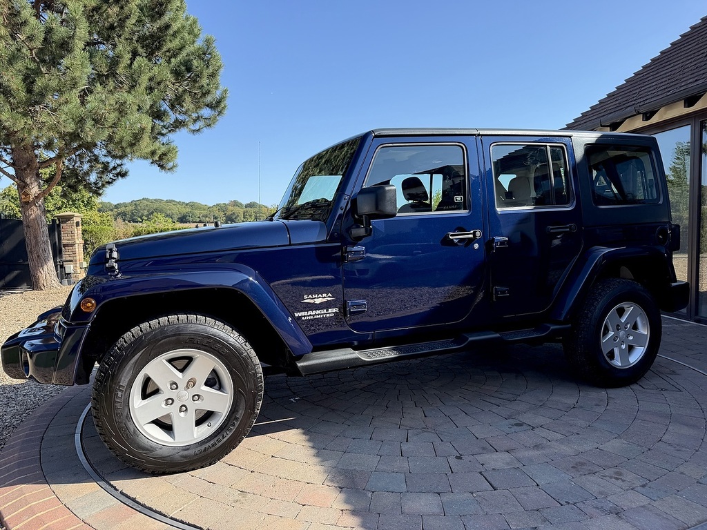 Jeep Wrangler Crd Sahara Blue #6