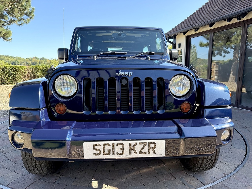 Jeep Wrangler Crd Sahara Blue #3