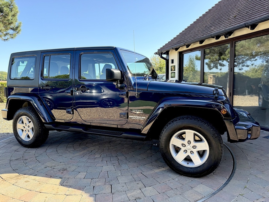 Jeep Wrangler Crd Sahara Blue #2