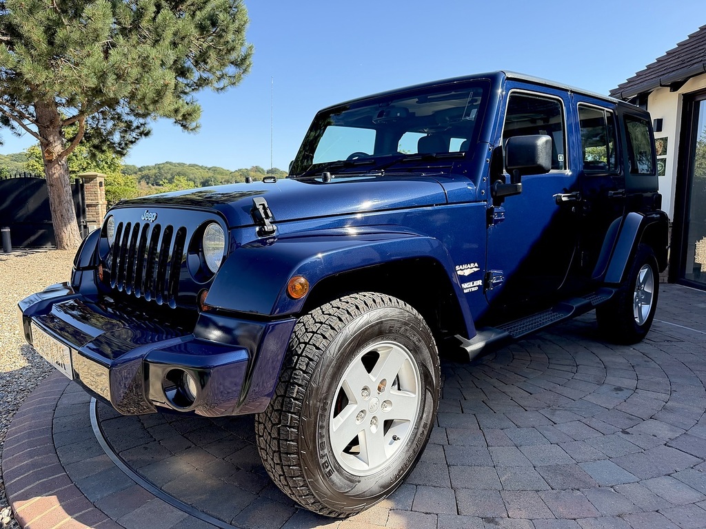 Jeep Wrangler Crd Sahara Blue #5