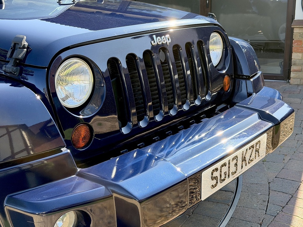 Jeep Wrangler Crd Sahara Blue #4