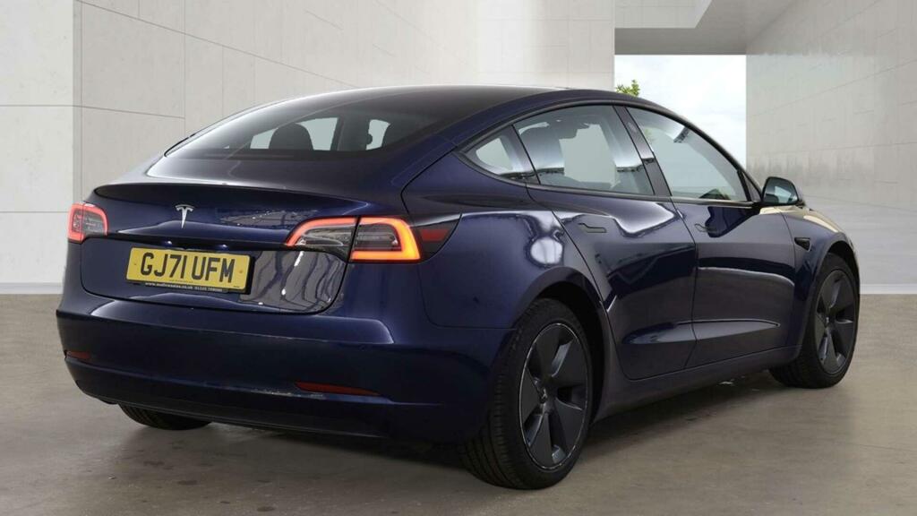 Tesla Model 3 Standard Range Plus Rwd GJ71UFM Blue #4