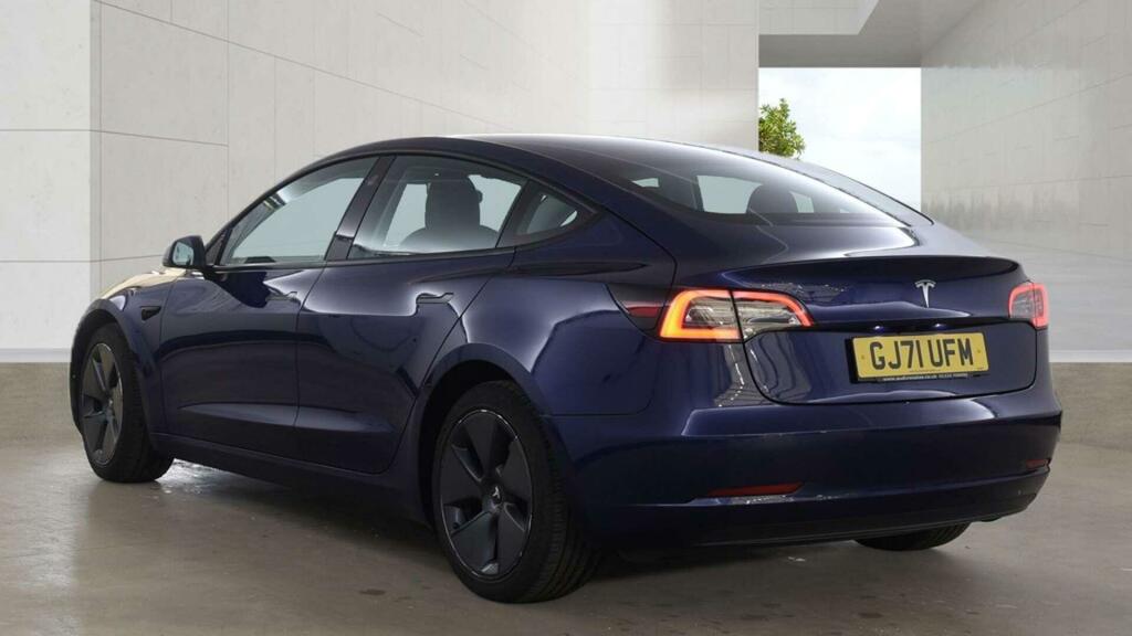 Tesla Model 3 Standard Range Plus Rwd GJ71UFM Blue #3
