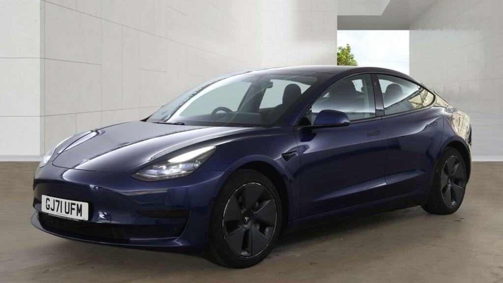 Tesla Model 3 Standard Range Plus Rwd GJ71UFM Blue #2