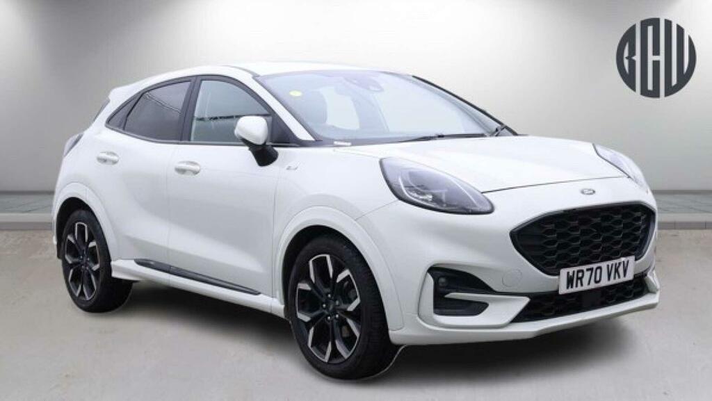 Ford Puma 1.0T Ecoboost Mhev St-line X Euro 6 Ss White