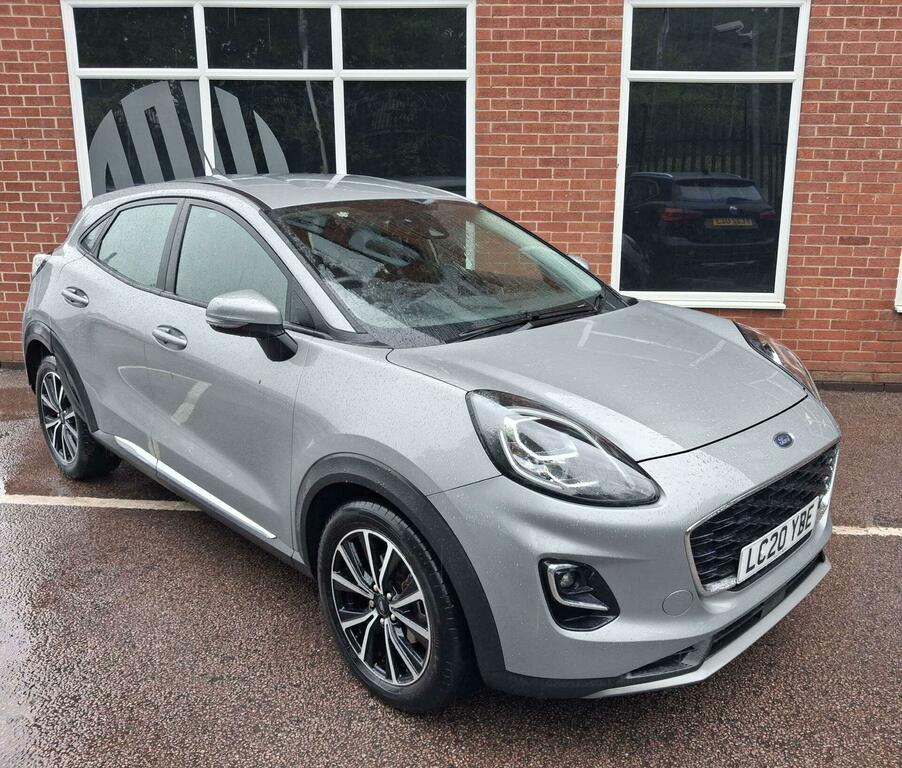 Ford Puma Titanium Silver