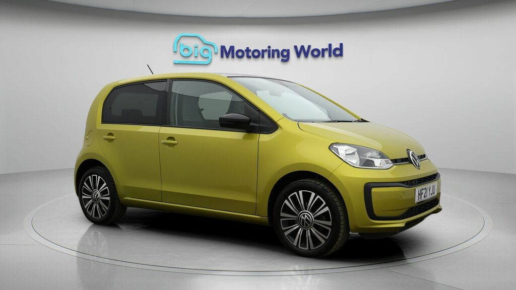 Volkswagen Up Black Edition Yellow